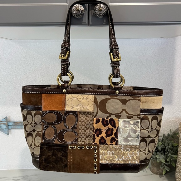 Coach Handbags - Coach Patchwork Y2K Handbag / Purse